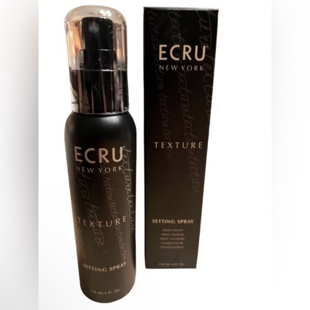 ECRU New York Texture Setting Spray NEW in box hairspray hold glassy shine